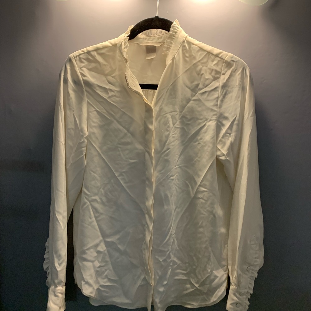 Frilly peasant blouse (H&M)